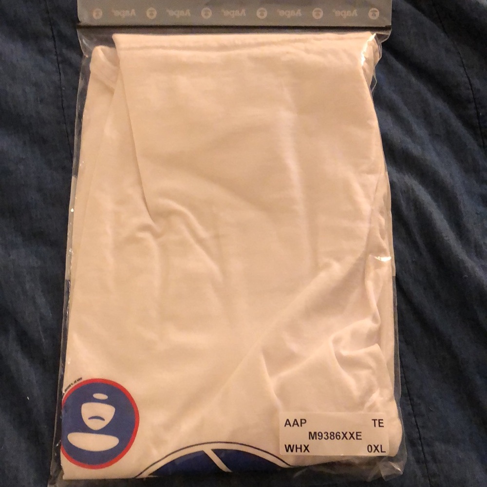 NWT ABathingApe/Mitchell&Ness/NBA Brooklyn Nets XL tshirt - Picture 4 of 5